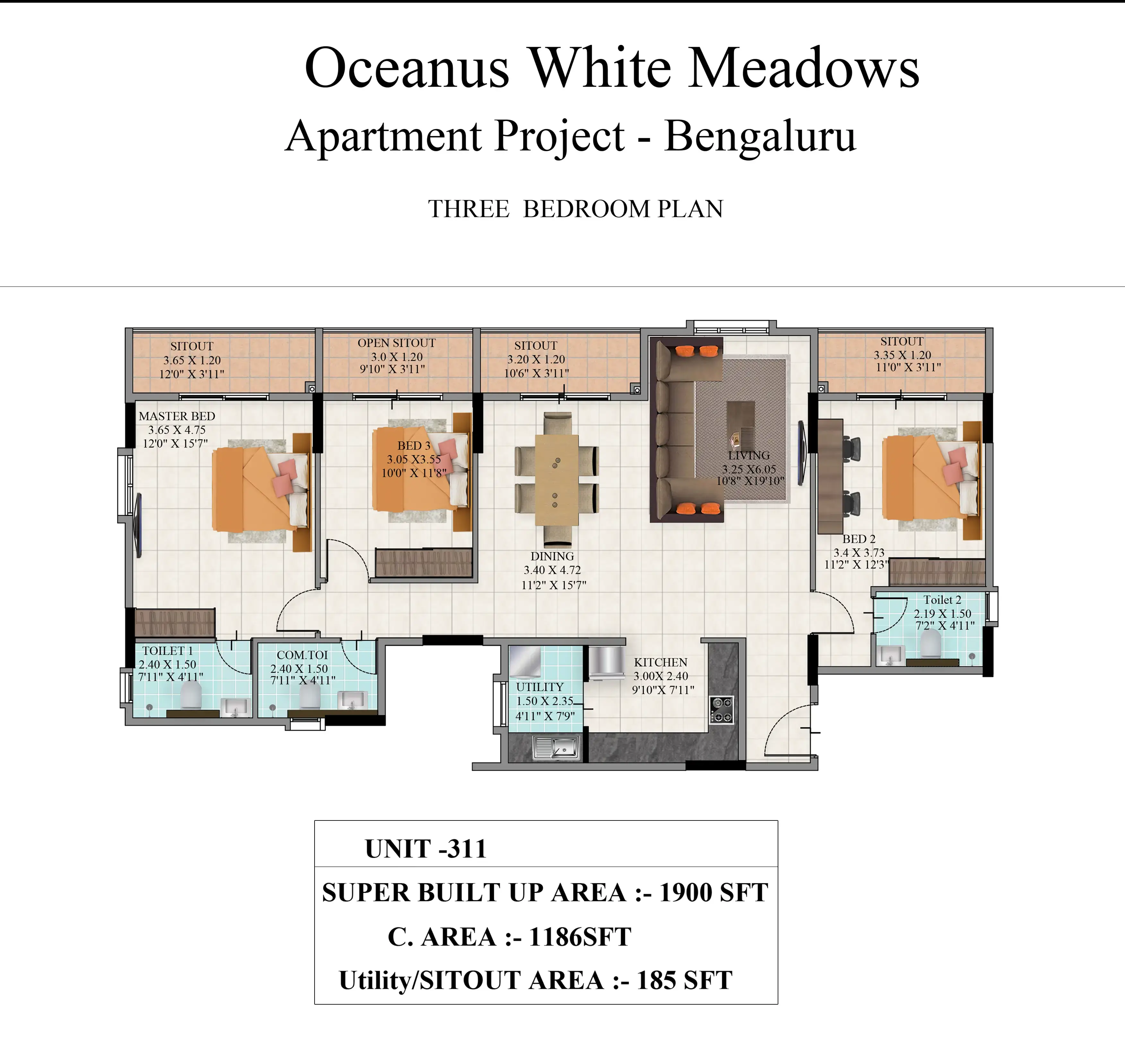  ocen white medows floor-plan 3bhk